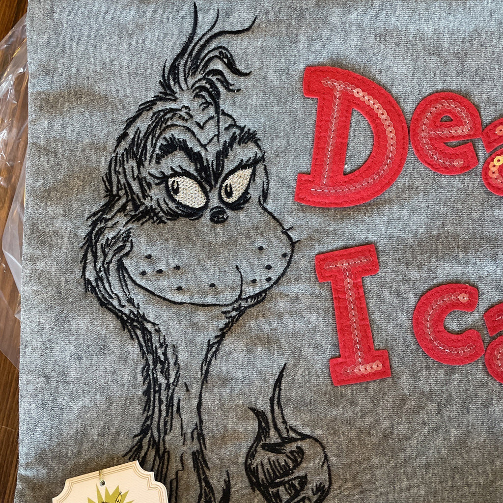 pottery barn GRINCH holiday Christmas Seuss pillow cover sham party Disney -