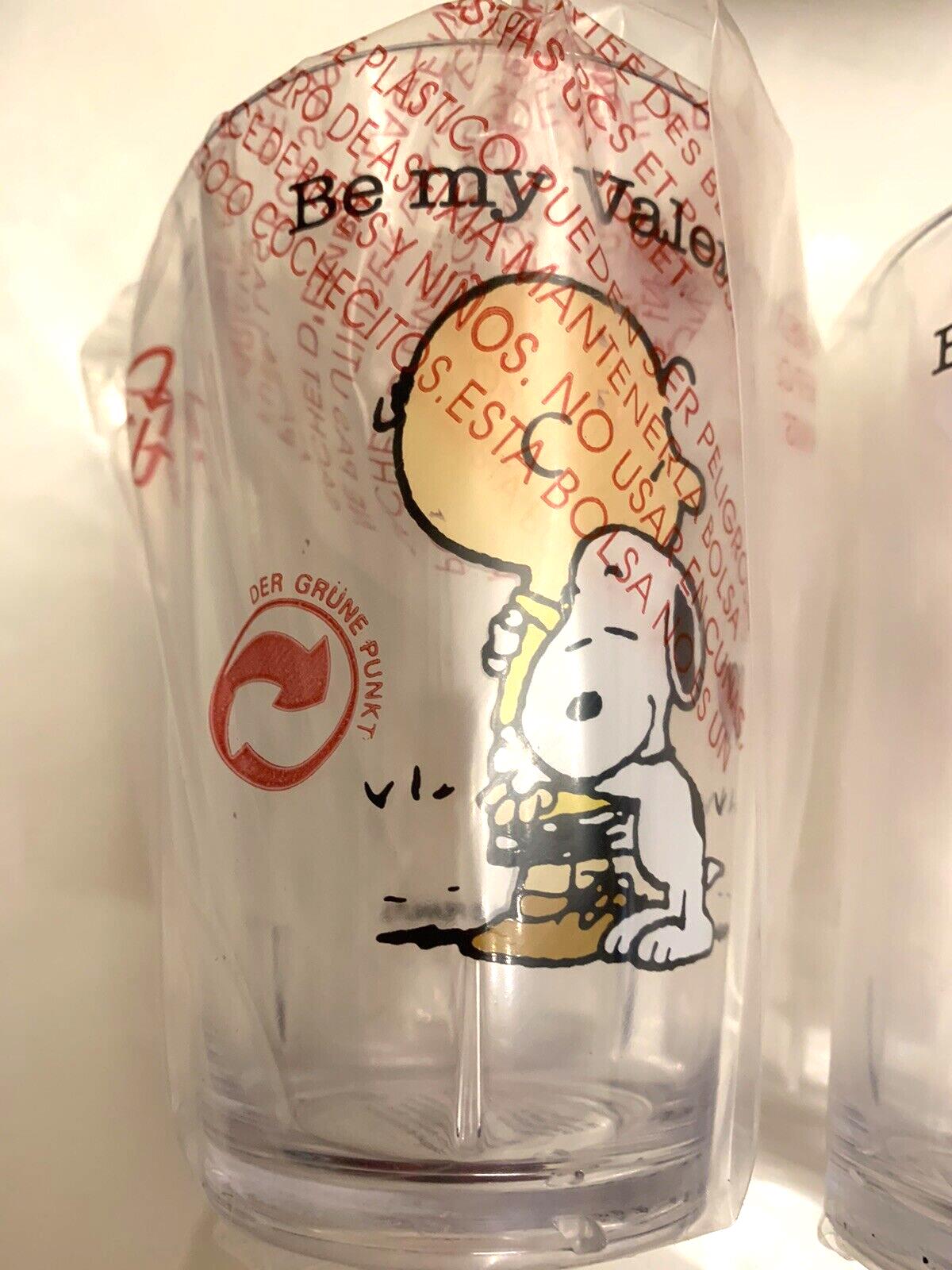 Snoopy Disney Pottery Barn Peanuts Cup school gift dog birthday holiday SET 2 ]