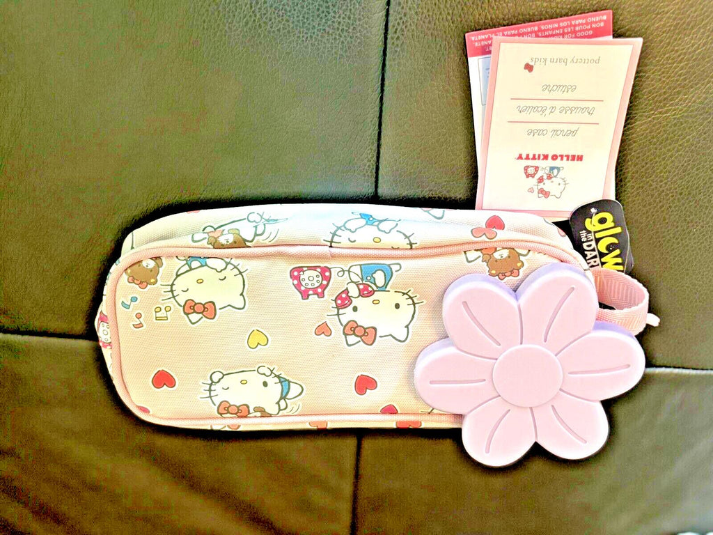 Pottery Barn Hello Kitty School girl Pencil case+ Ice bag Gift set girl pre k ??