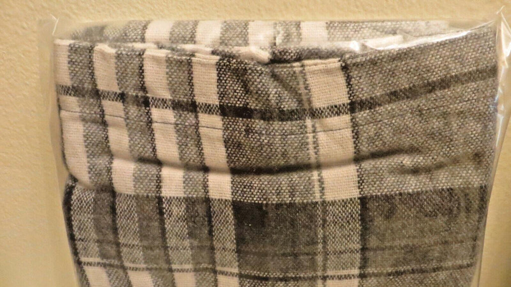 Pottery Barn King SHAM PLAID Christmas Disney holiday school space party hero 1