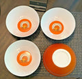 Snoopy Pottery Barn Thanksgiving peanuts Holiday Bowl party Disney kids SET 4  a