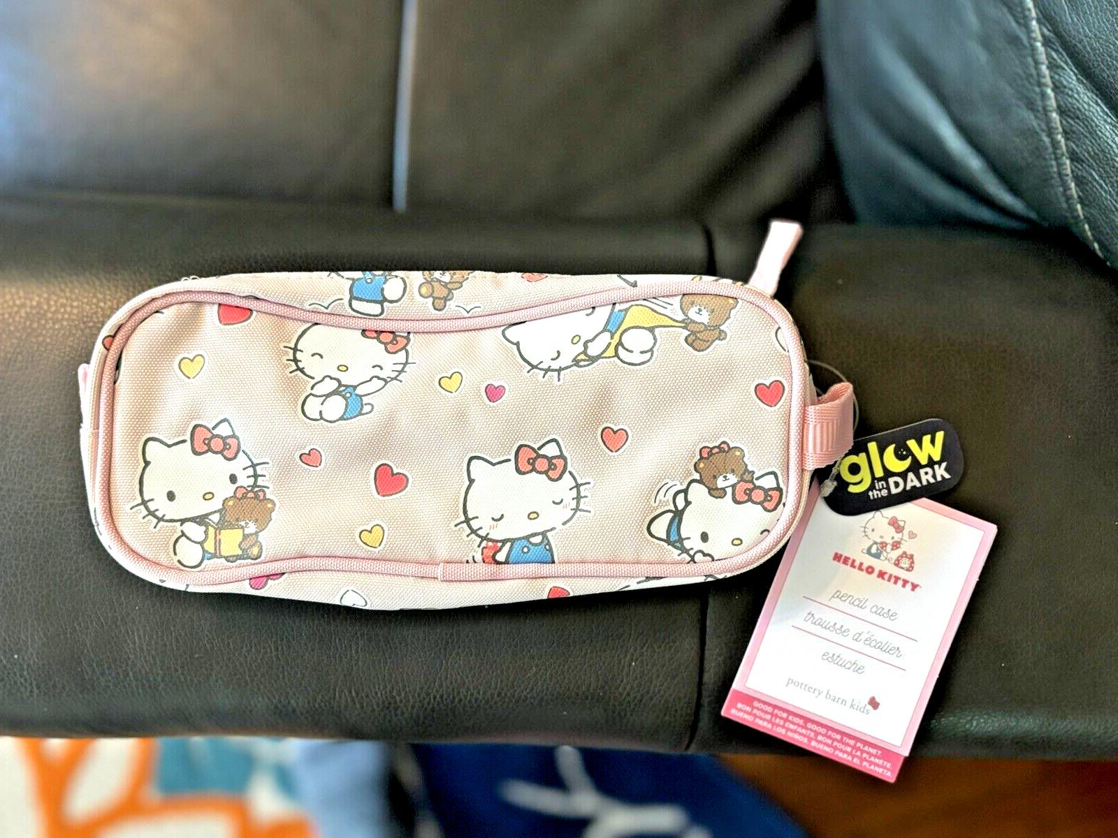 Pottery Barn Hello Kitty School girl Pencil case+ Ice bag Gift set girl pre k ??