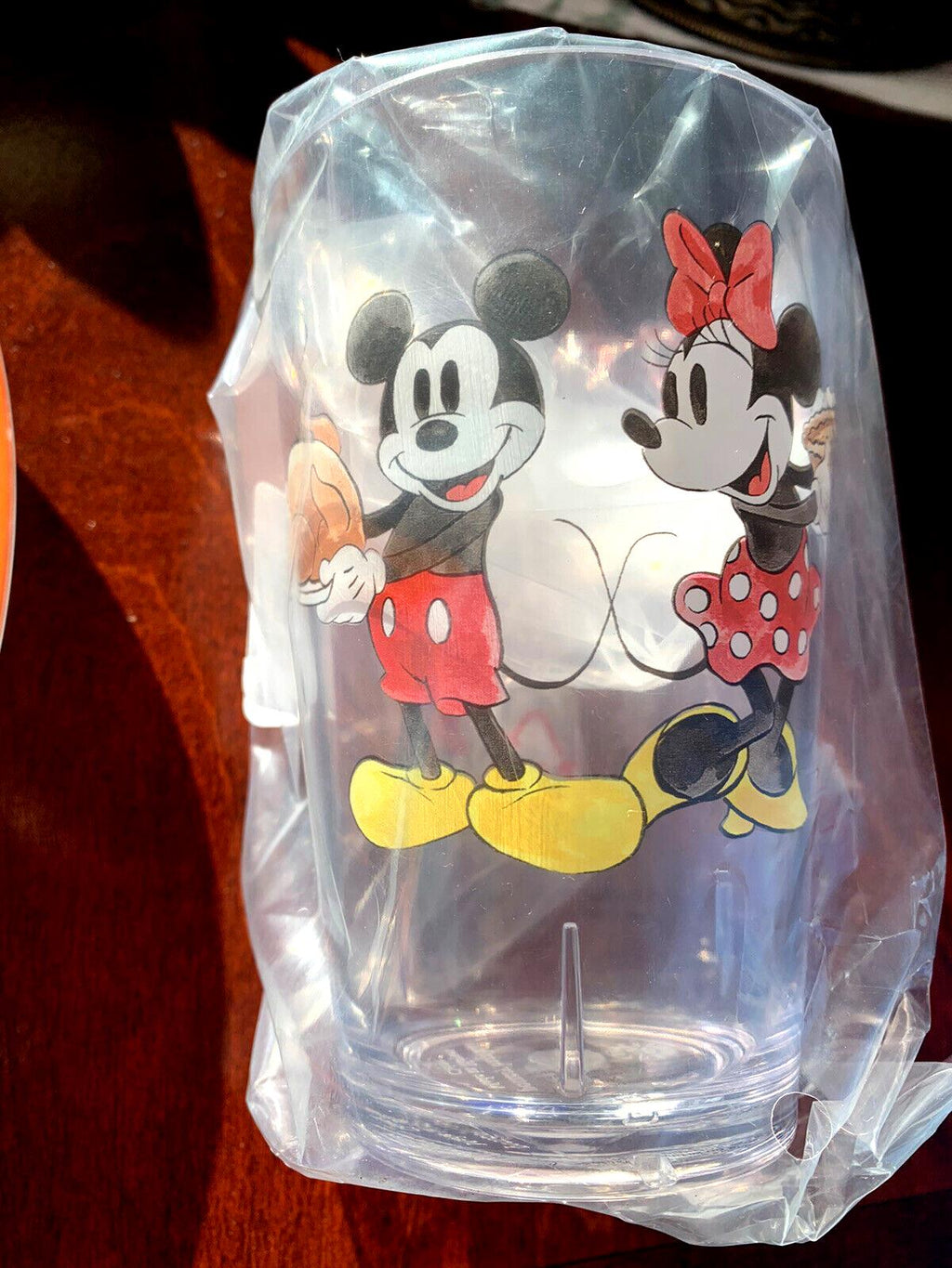 Disney Mickey Mouse holiday Pottery Barn Cup Thanksgiving school kid party SET 2