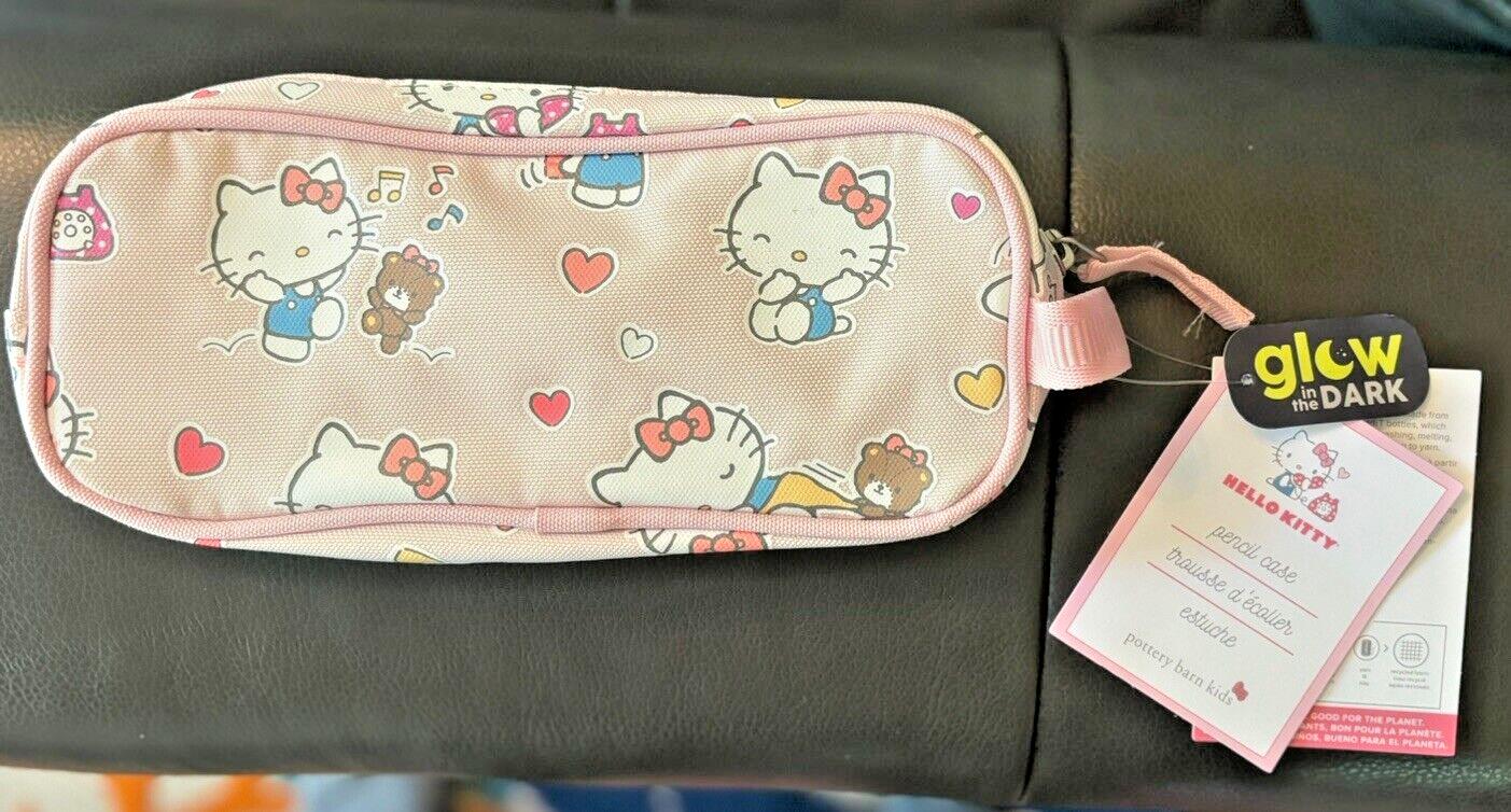 Pottery Barn Hello Kitty School girl Pencil case+ Ice bag Gift set girl pre k ??