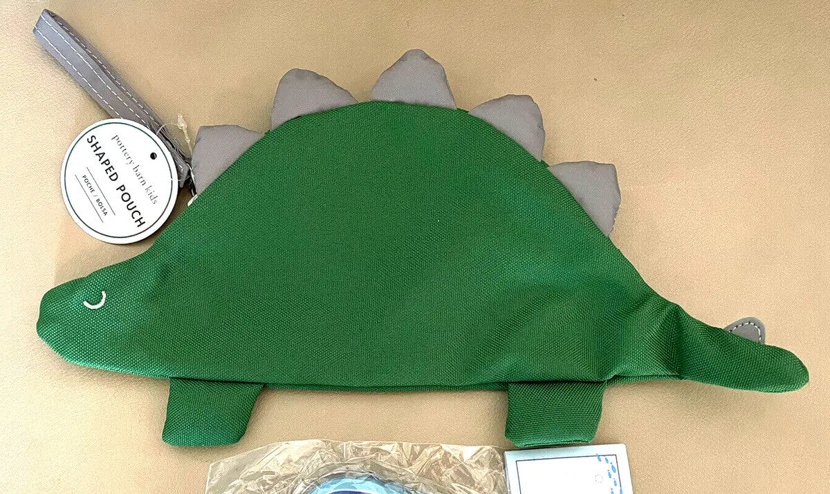 Pottery barn school disney Dinosaur Pencil case Bag Pre K Jurassic Boy gift "