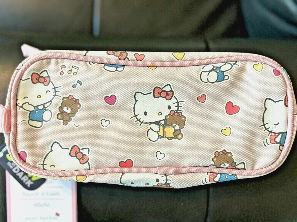 Pottery Barn Hello Kitty School girl Pencil case+ Ice bag Gift set girl pre k ??