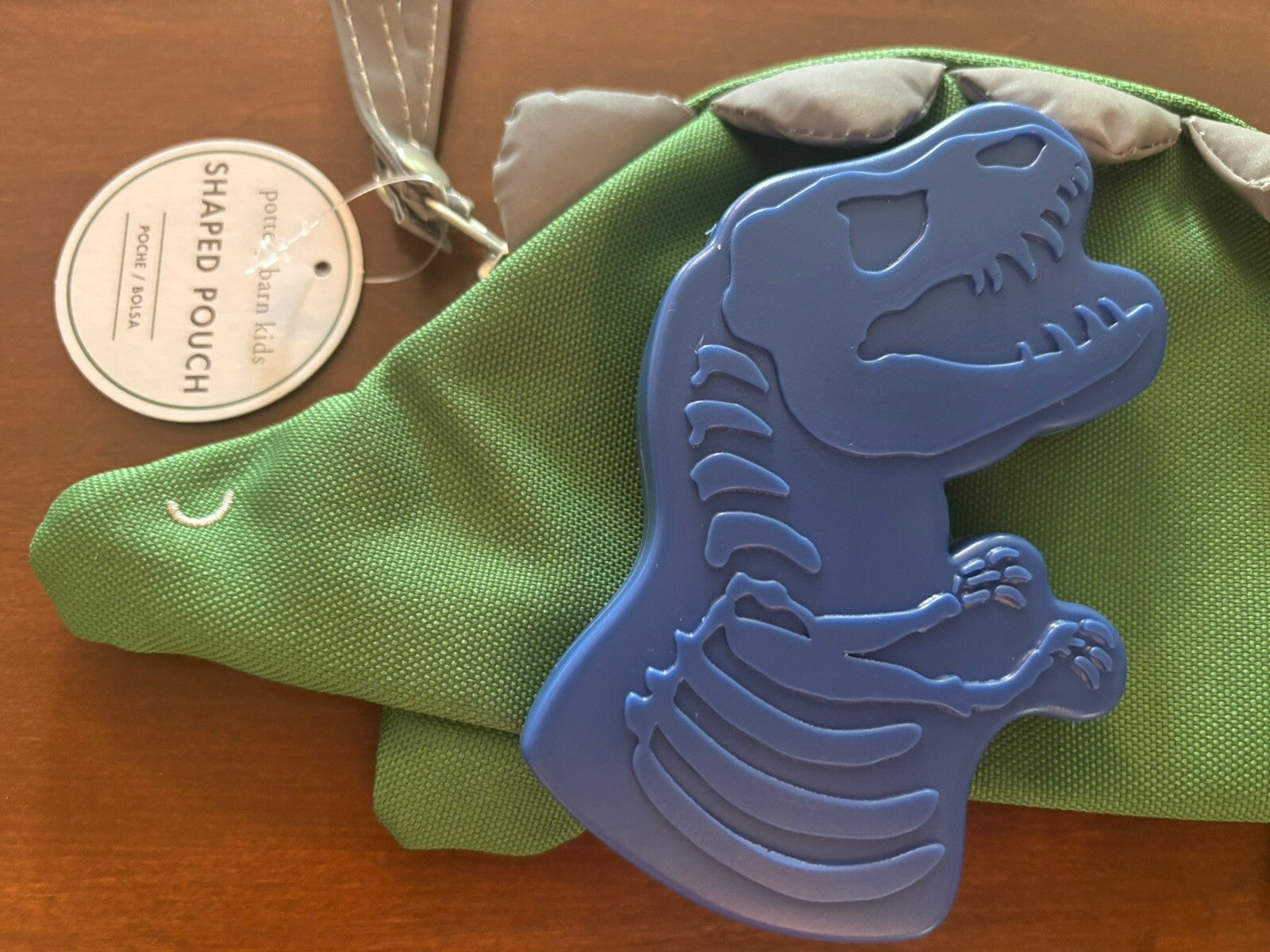 Pottery barn school disney Dinosaur Pencil case Bag Pre K Jurassic Boy gift "