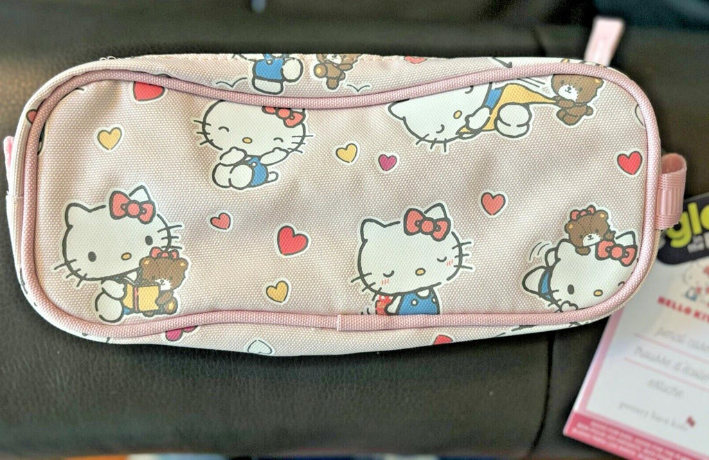 Pottery Barn Hello Kitty School girl Pencil case+ Ice bag Gift set girl pre k ??