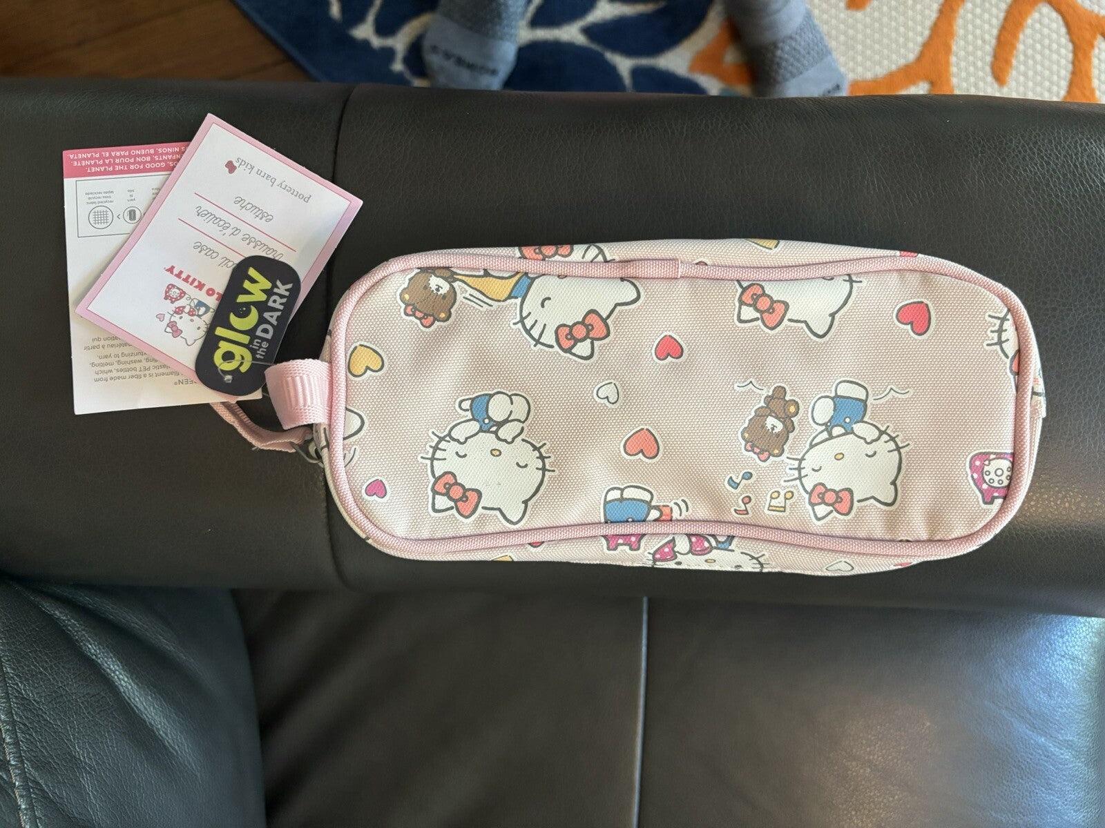 Pottery Barn Hello Kitty School girl Pencil case+ Ice bag Gift set girl pre k ??