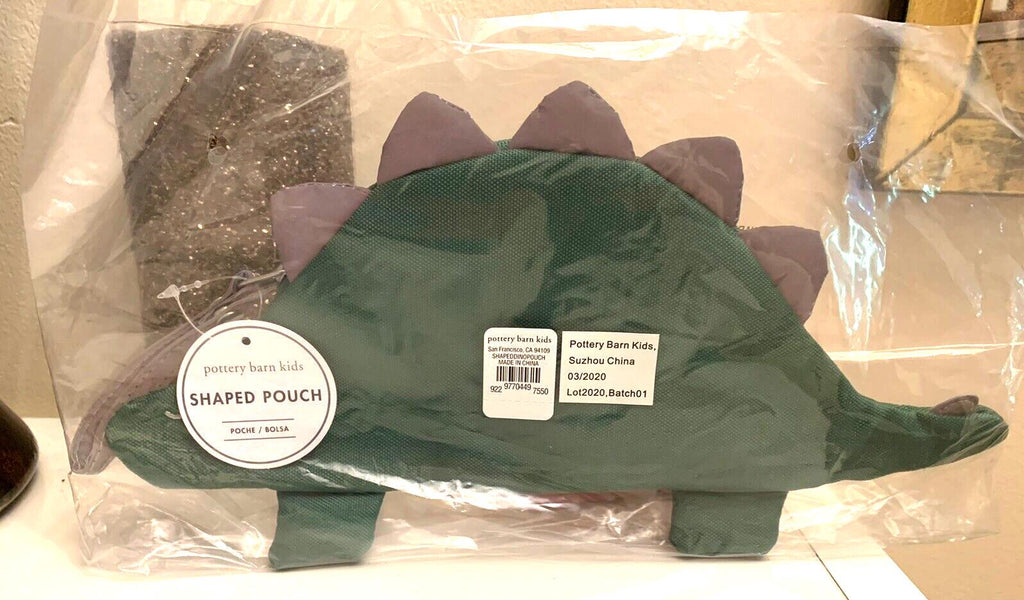 Pottery barn school disney Dinosaur Pencil case Bag Pre K Jurassic Boy gift "