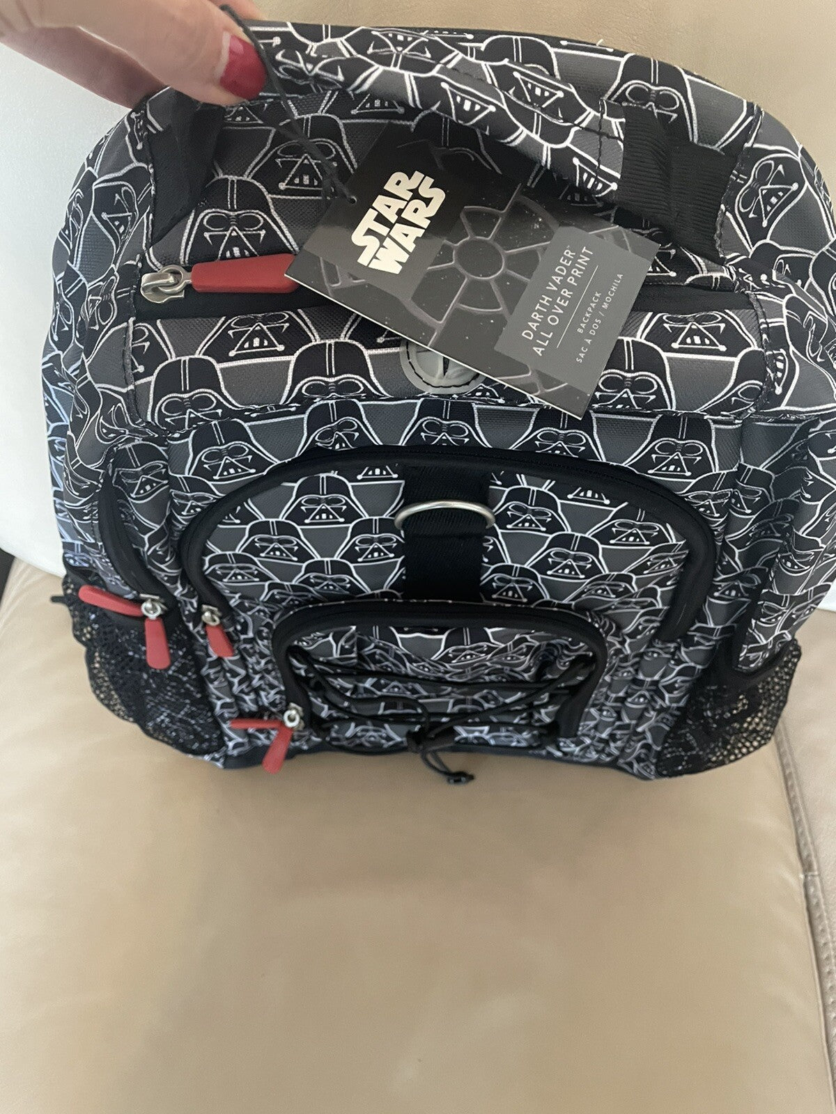 Pottery Barn school Disney LARGE Backpack Star Wars bag superhero Travel VADER .