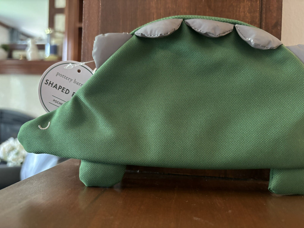 Pottery barn school disney Dinosaur Pencil case Bag Pre K Jurassic Boy gift "