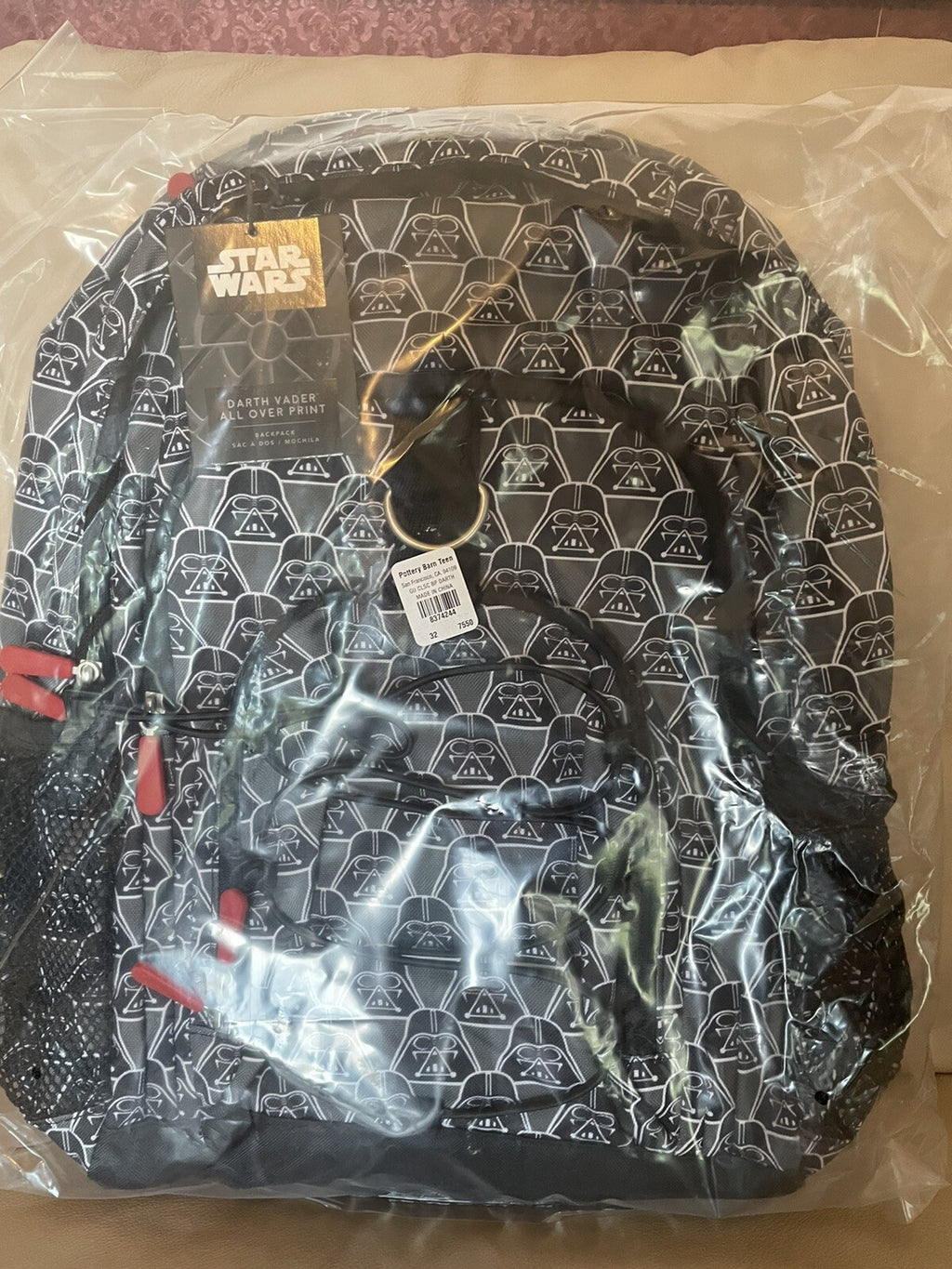 Pottery Barn school Disney LARGE Backpack Star Wars bag superhero Travel VADER .