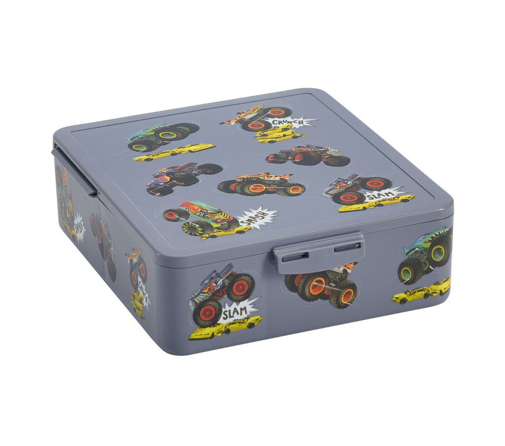 Pottery barn school Monster Wheels car Bento lunch box Disney party gift boy .