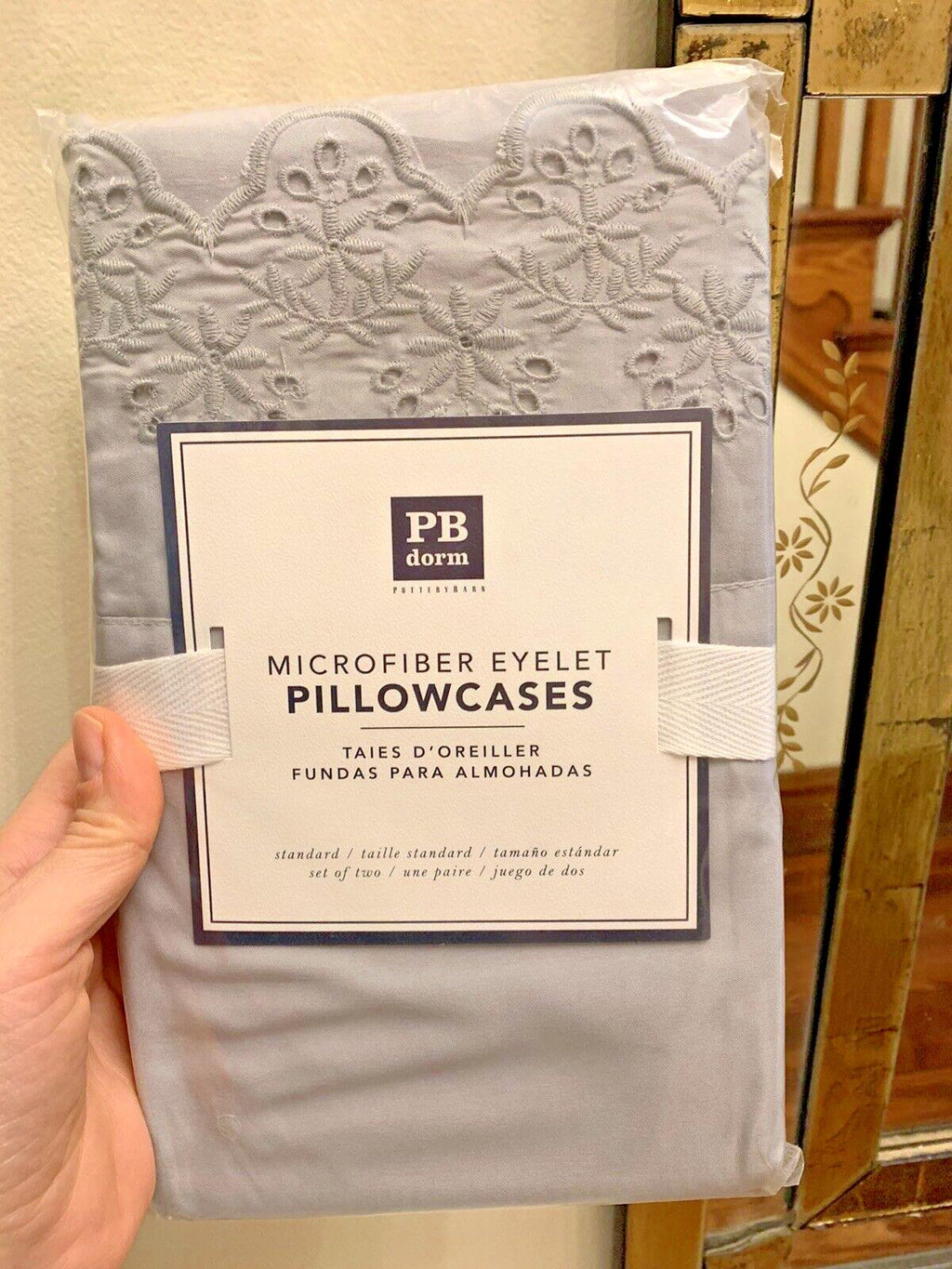 Pottery Barn princess holiday Disney gift star girl Pillowcase SET 2 birtdhay "