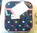 Pottery Barn LUNCH BOX BAG school Rainbow heart pink travel gift pre k girl ,