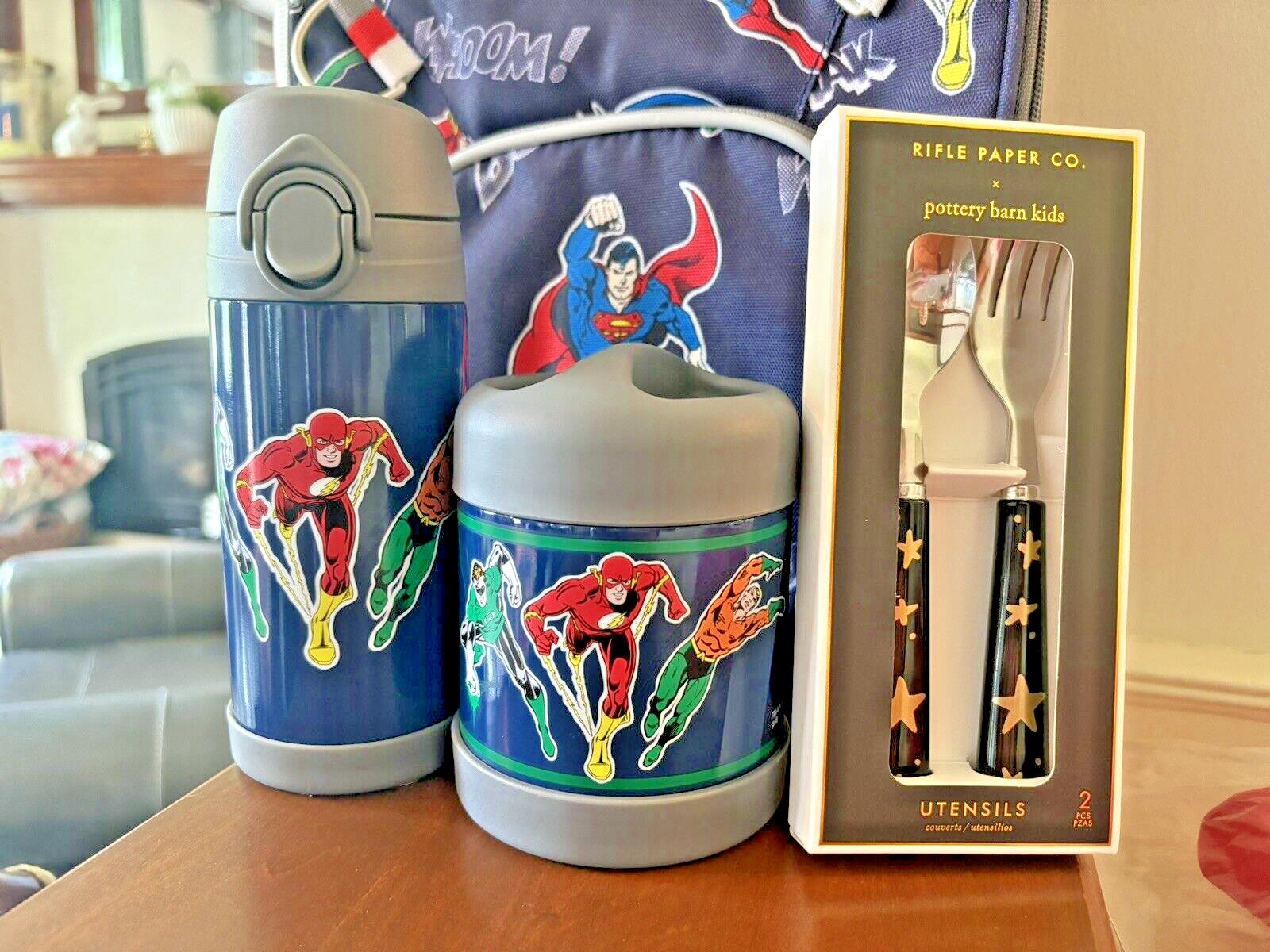 Pottery Barn School Disney Marvel Avengers Justice superhero lunch travel boy -