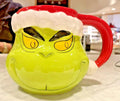 Grinch Mug Disney Christmas holiday sonoma pottery barn Party Disney Santa kid "