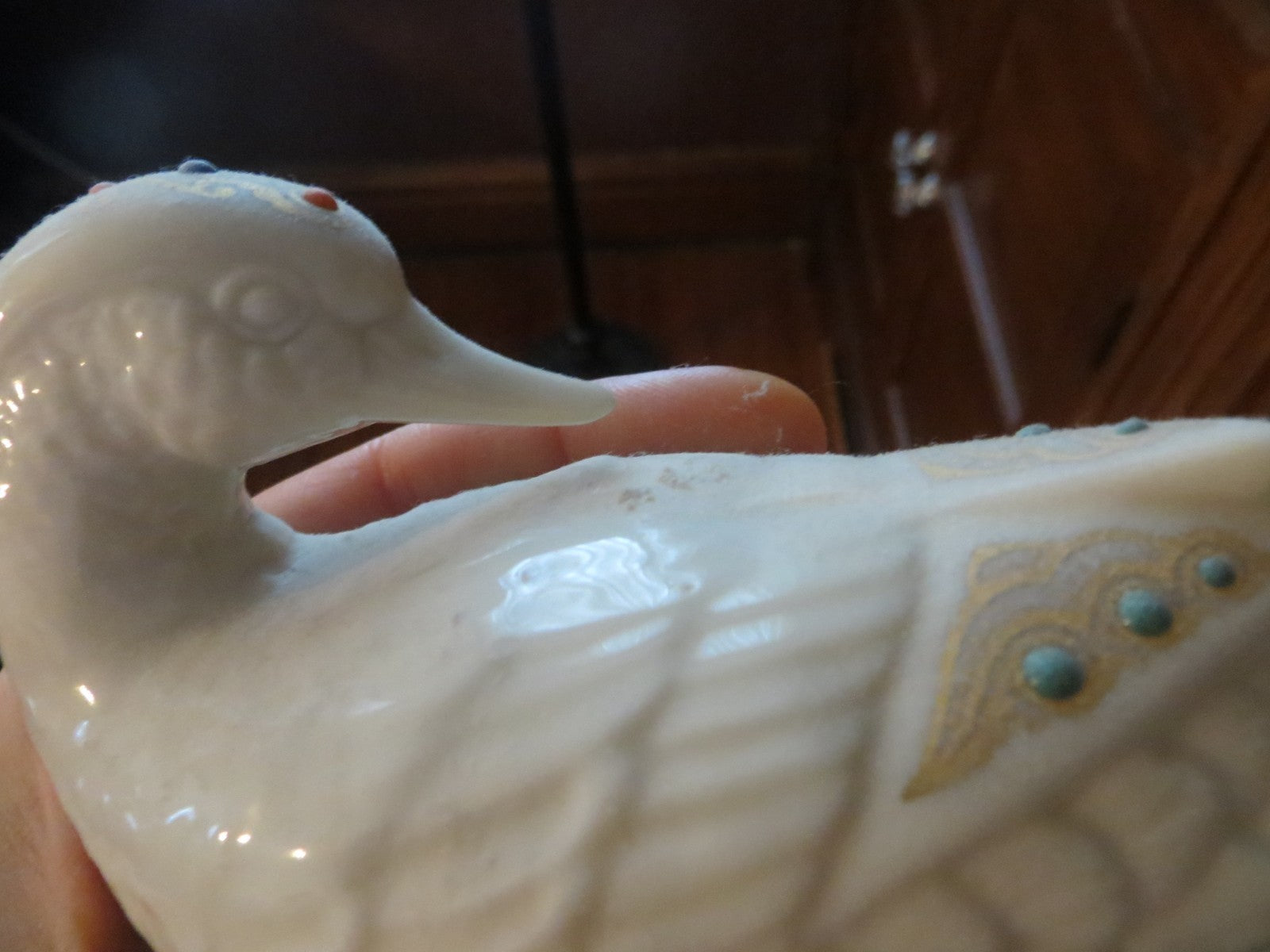 lenox porcelain Duck goose turtle dolphin animal set gold color limited ed  =