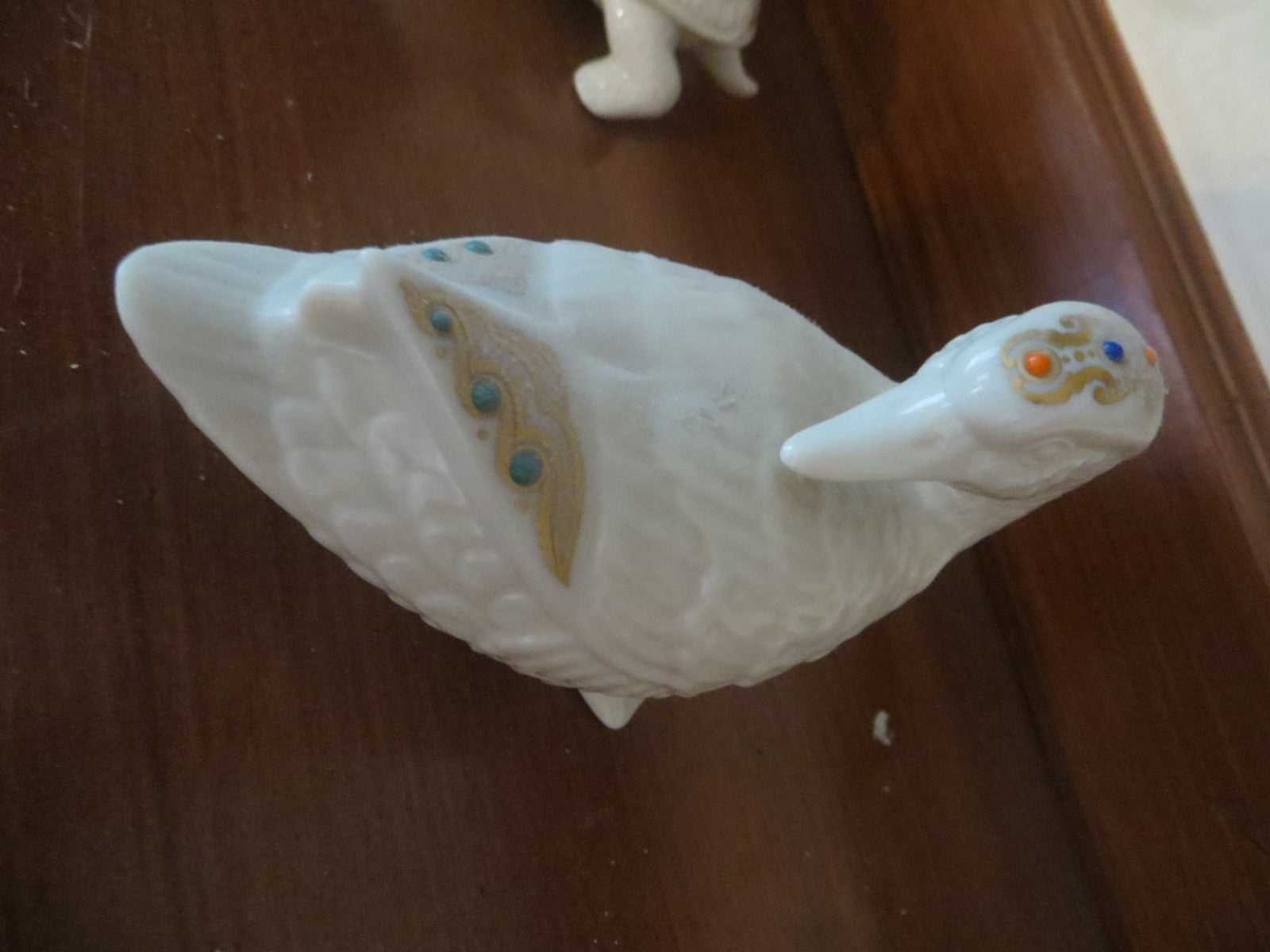 lenox porcelain Duck goose turtle dolphin animal set gold color limited ed  =