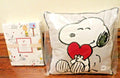 Snoopy Pottery Barn Peanuts TWIN SHEET SET + Pillow Heart gift Birthday ?? -