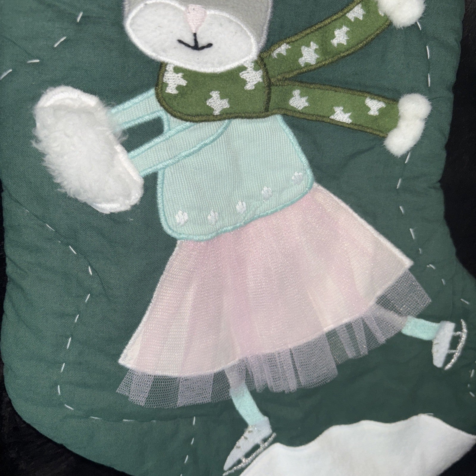 Pottery Barn Disney Holiday Nutcracker Princess Christmas stocking gift party n