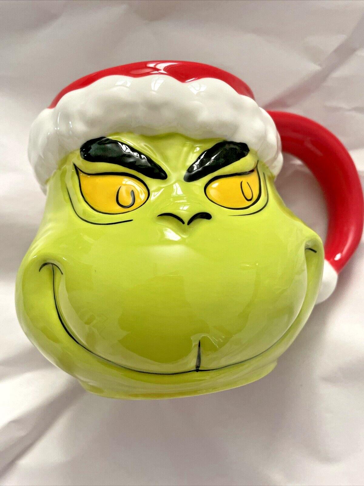 Grinch Mug Disney Christmas holiday sonoma pottery barn Party Disney Santa kid "