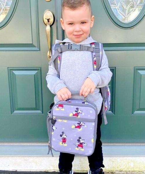 Pottery barn School Lunch box disney MICKEY MOUSE holiday gift Birthday kid ]