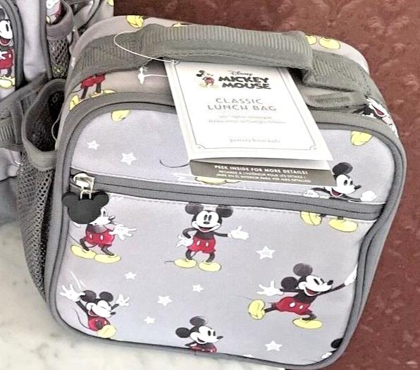 Pottery barn School Lunch box disney MICKEY MOUSE holiday gift Birthday kid ]