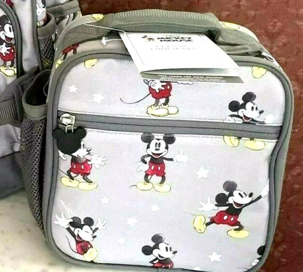 Pottery barn School Lunch box disney MICKEY MOUSE holiday gift Birthday kid ]