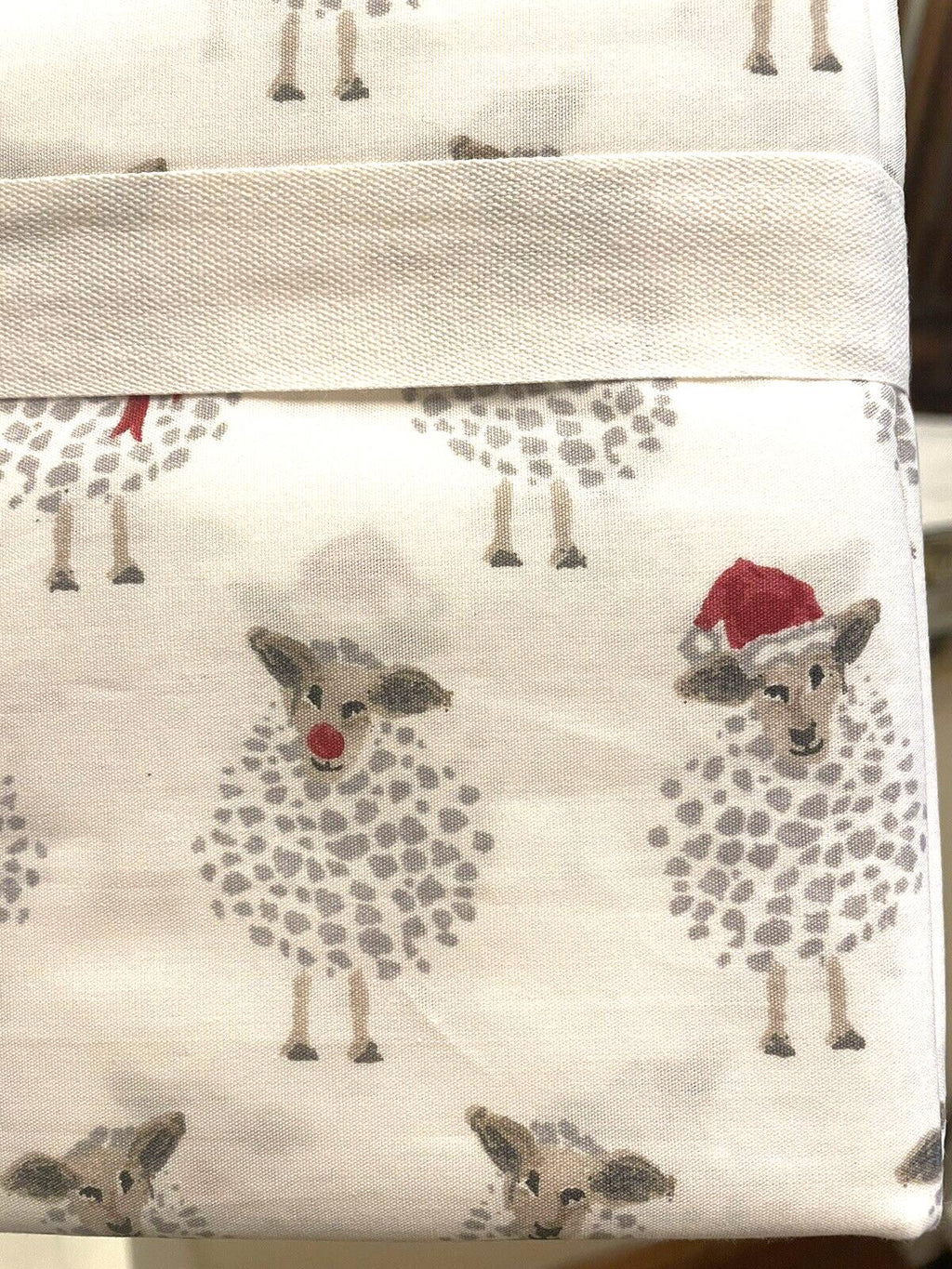 pottery barn Holiday Pillowcase KING Sheep Birthday Christmas Disney gift SET `