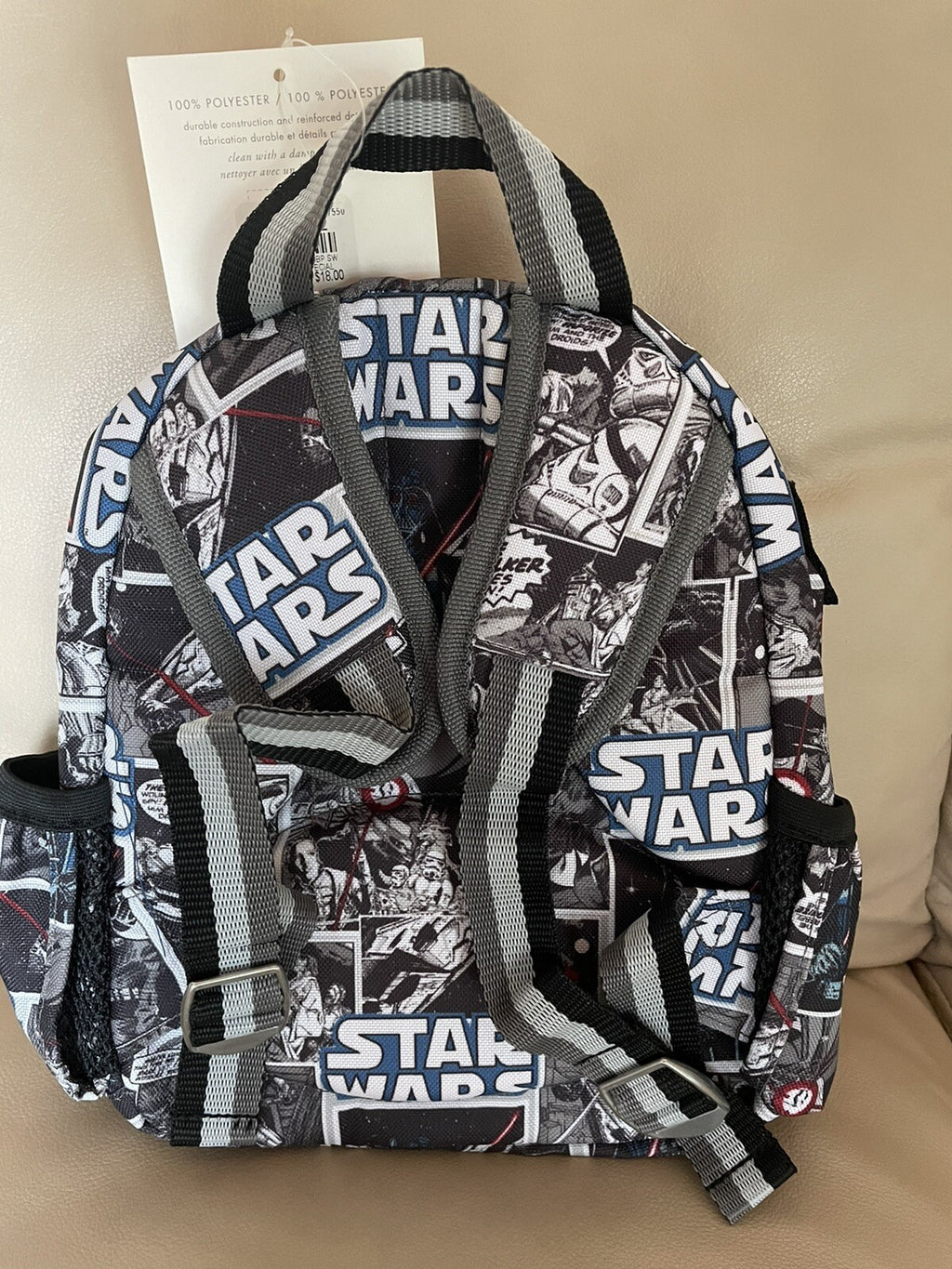 School Pottery Barn Disney Star Wars BACKPACK Darth Vader Mini Pre-k boy ??kid .
