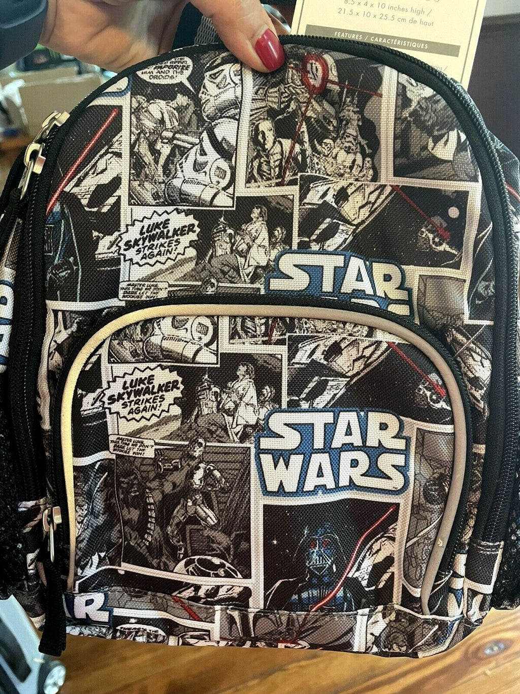 School Pottery Barn Disney Star Wars BACKPACK Darth Vader Mini Pre-k boy ??kid .