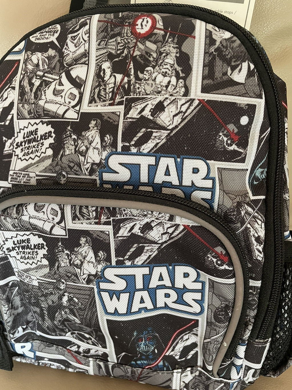 School Pottery Barn Disney Star Wars BACKPACK Darth Vader Mini Pre-k boy ??kid .