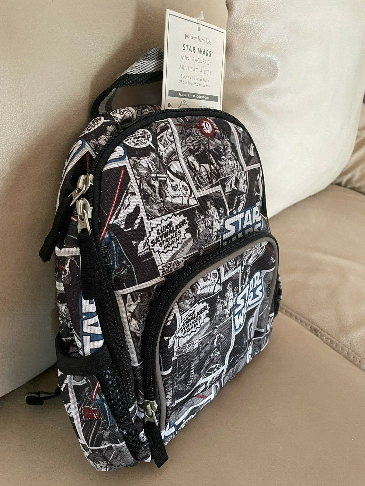 School Pottery Barn Disney Star Wars BACKPACK Darth Vader Mini Pre-k boy ??kid .