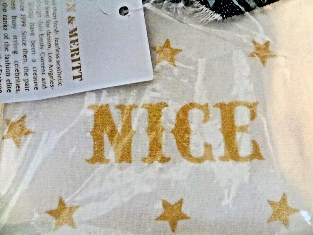 Pottery barn Disney holiday towel kitchen party Emily Meritt space school star ]