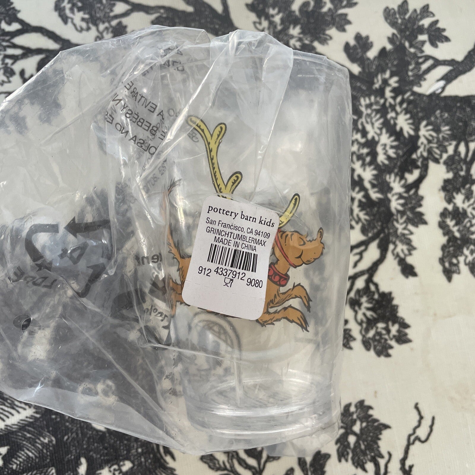 Disney school Pottery Barn GRINCH Christmas Cup holiday gift Dr Seuss party `