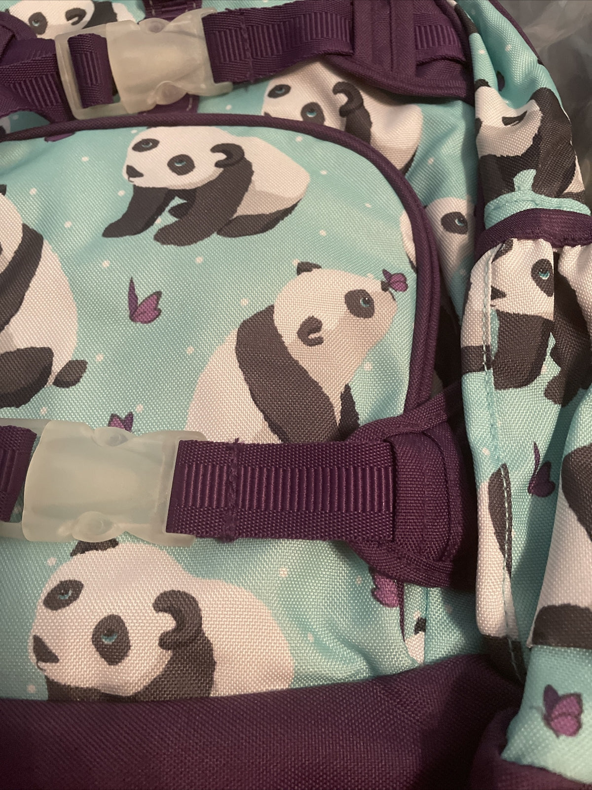 School Pottery barn Disney backpack water Travel girl set panda rainbow Flower n