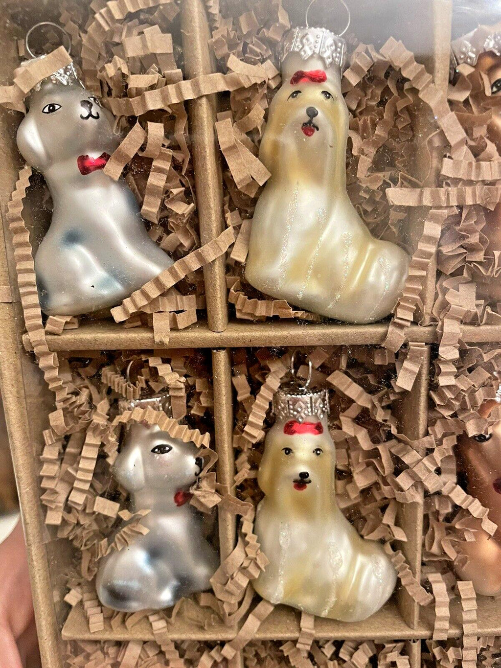 pottery barn holiday ornament Christmas dog gift school party disney SET 12 ]