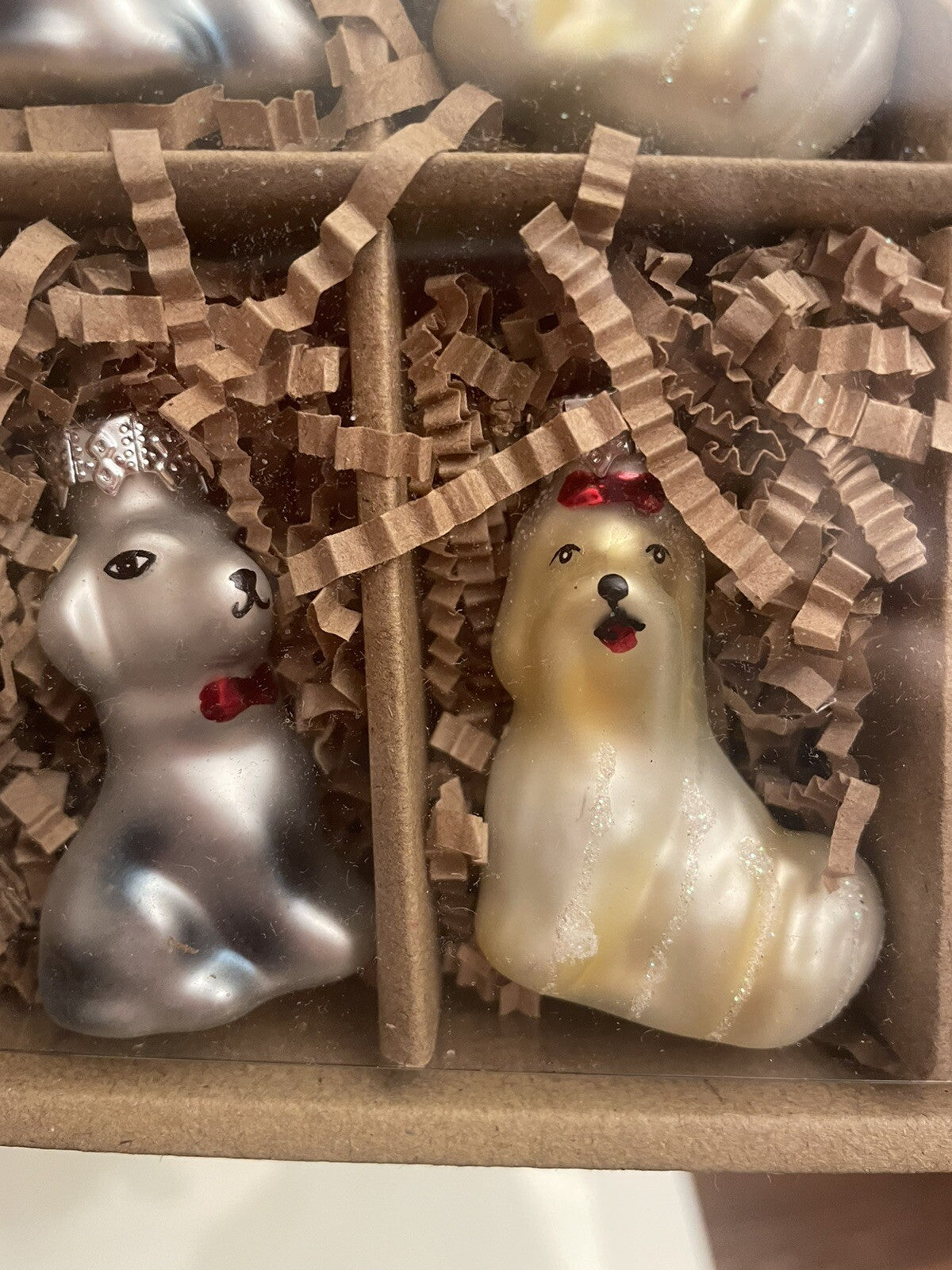 pottery barn holiday ornament Christmas dog gift school party disney SET 12 ]