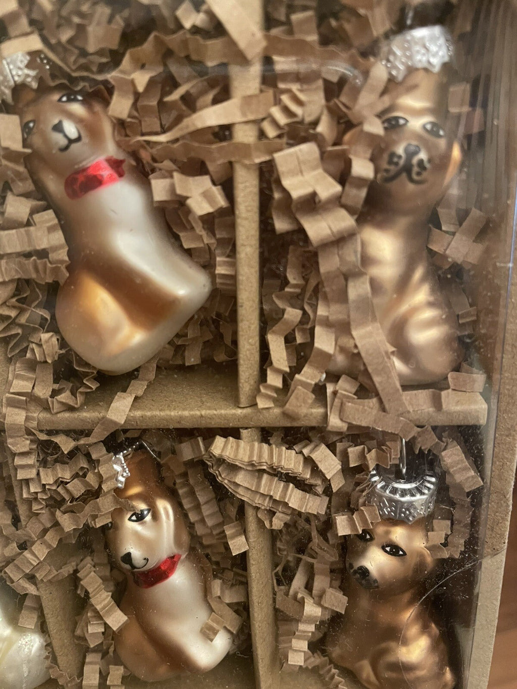 pottery barn holiday ornament Christmas dog gift school party disney SET 12 ]