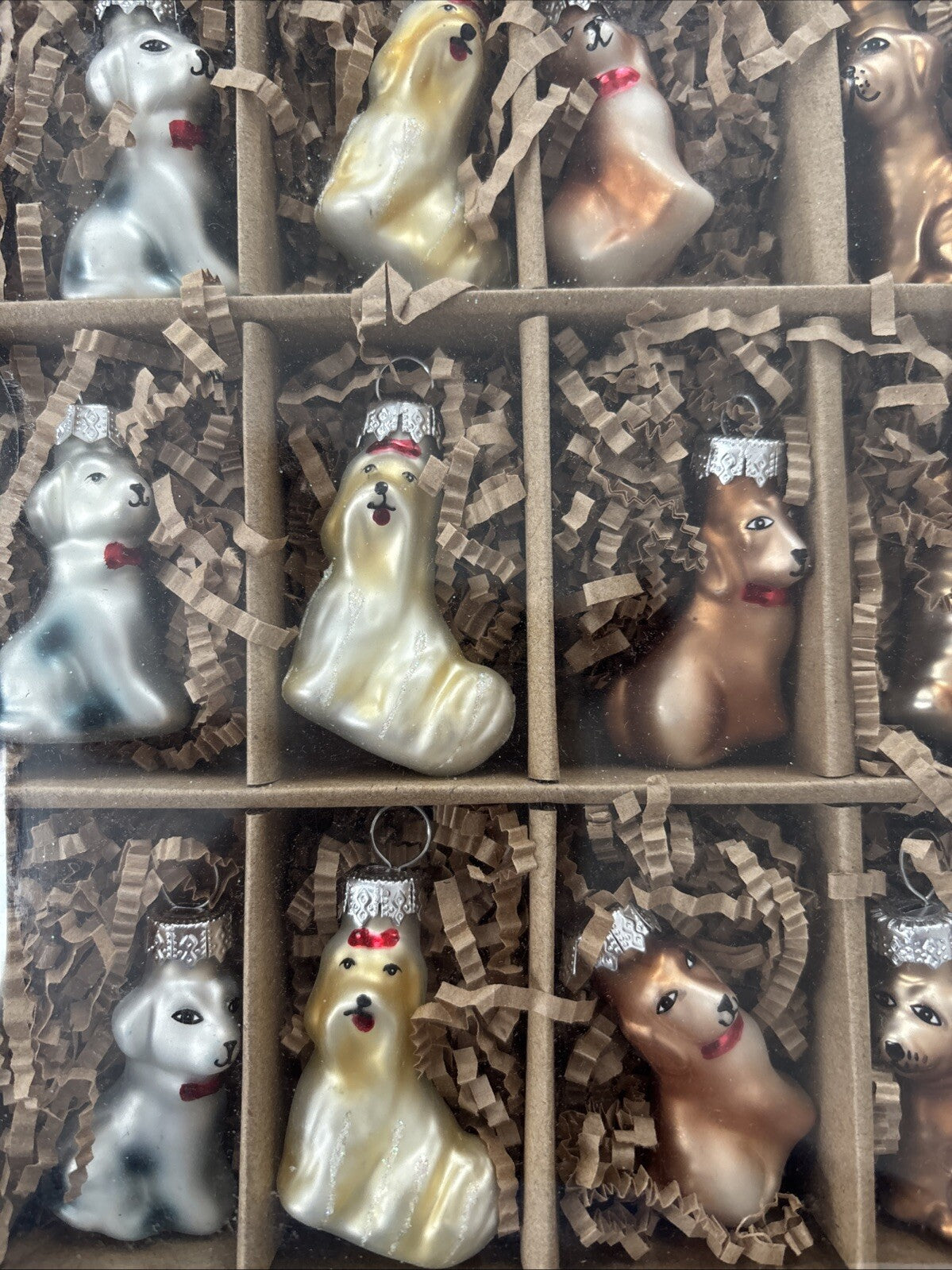 pottery barn holiday ornament Christmas dog gift school party disney SET 12 ]