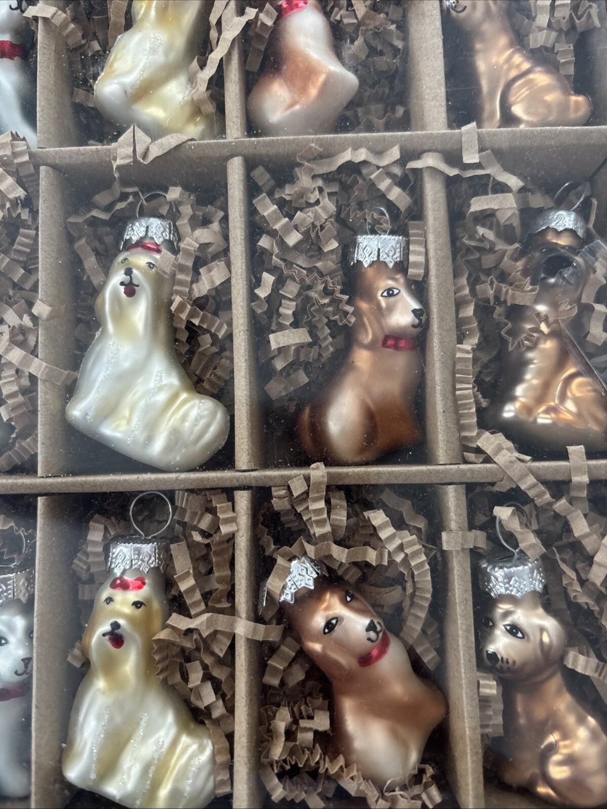 pottery barn holiday ornament Christmas dog gift school party disney SET 12 ]