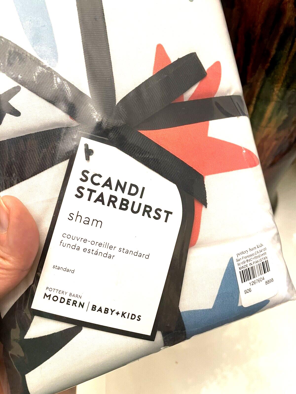 Pottery Barn Holiday Pillow sham star space gift school rainbow party gift kid =