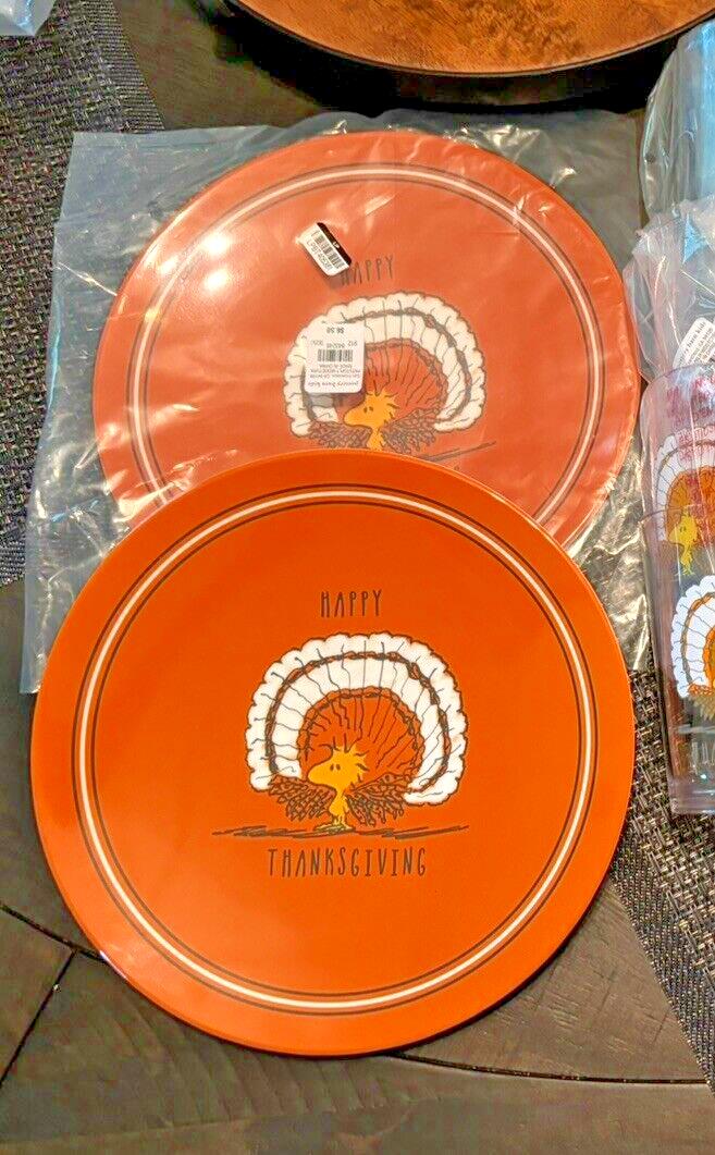 Pottery Barn Snoopy Peanuts kid holiday Thanksgiving party School Disney SET 4 =