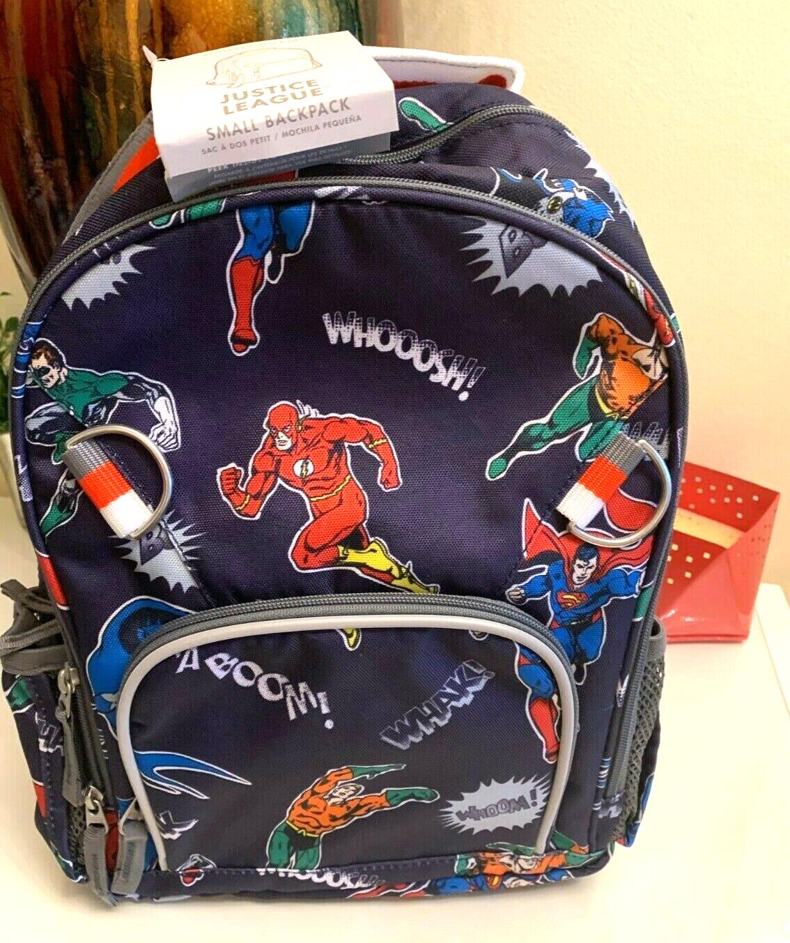 School Pottery barn Superman Marvel Avengers Dinosaur travel bag backpack boy new