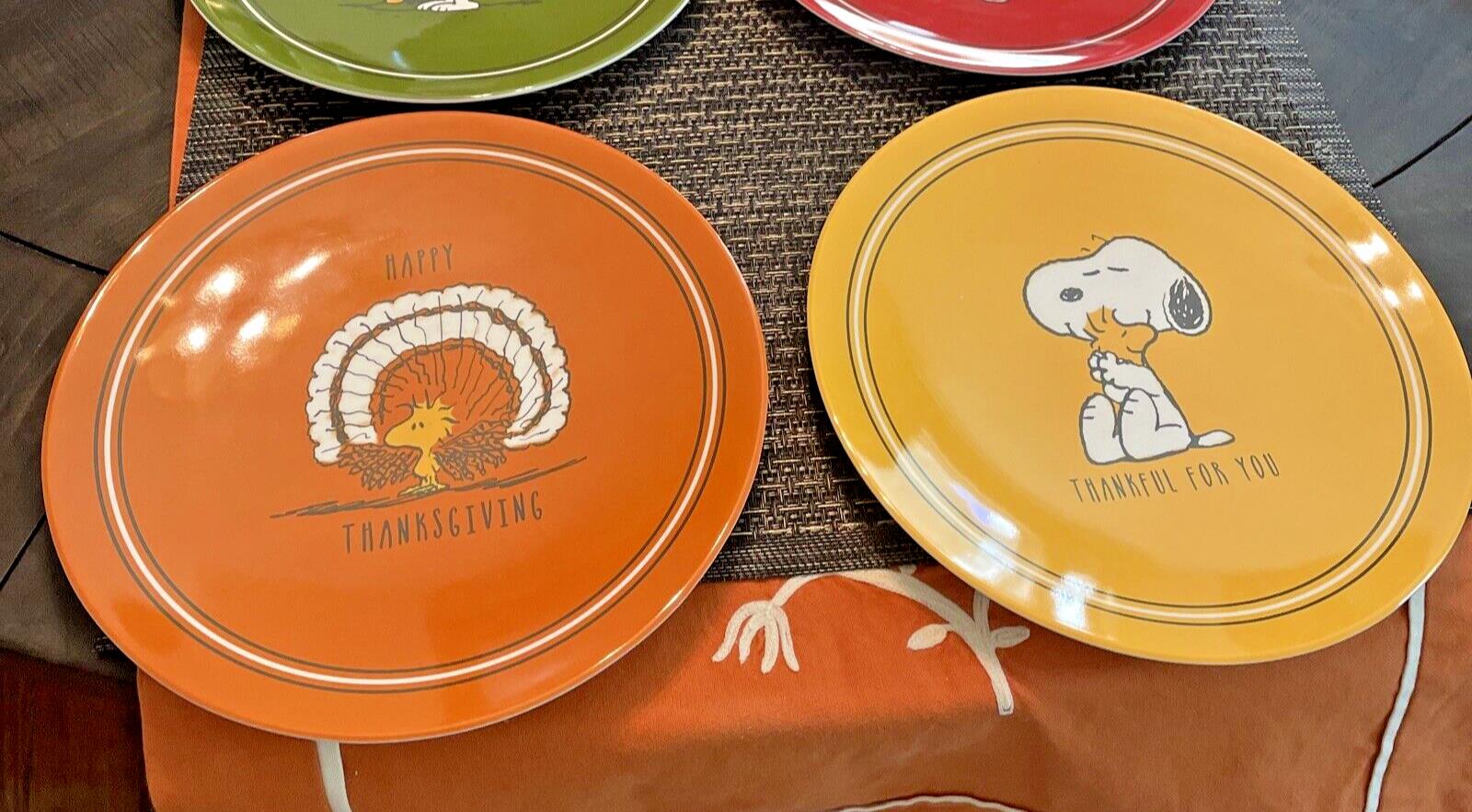 Pottery Barn Snoopy Peanuts kid holiday Thanksgiving party School Disney SET 4 =