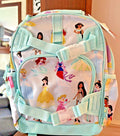 Pottery Barn school Disney BACKPACK Belle Cinderella princess+Water Large set .