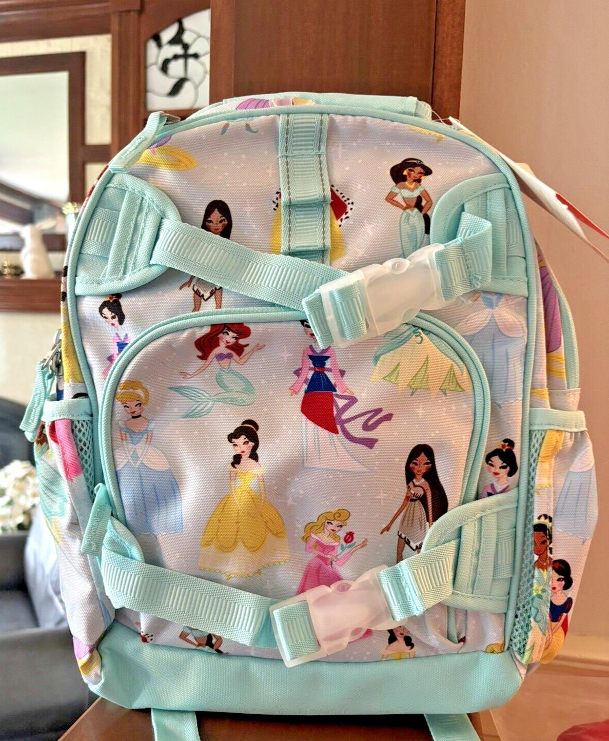 Pottery Barn school Disney BACKPACK Belle Cinderella princess+Water Large set .