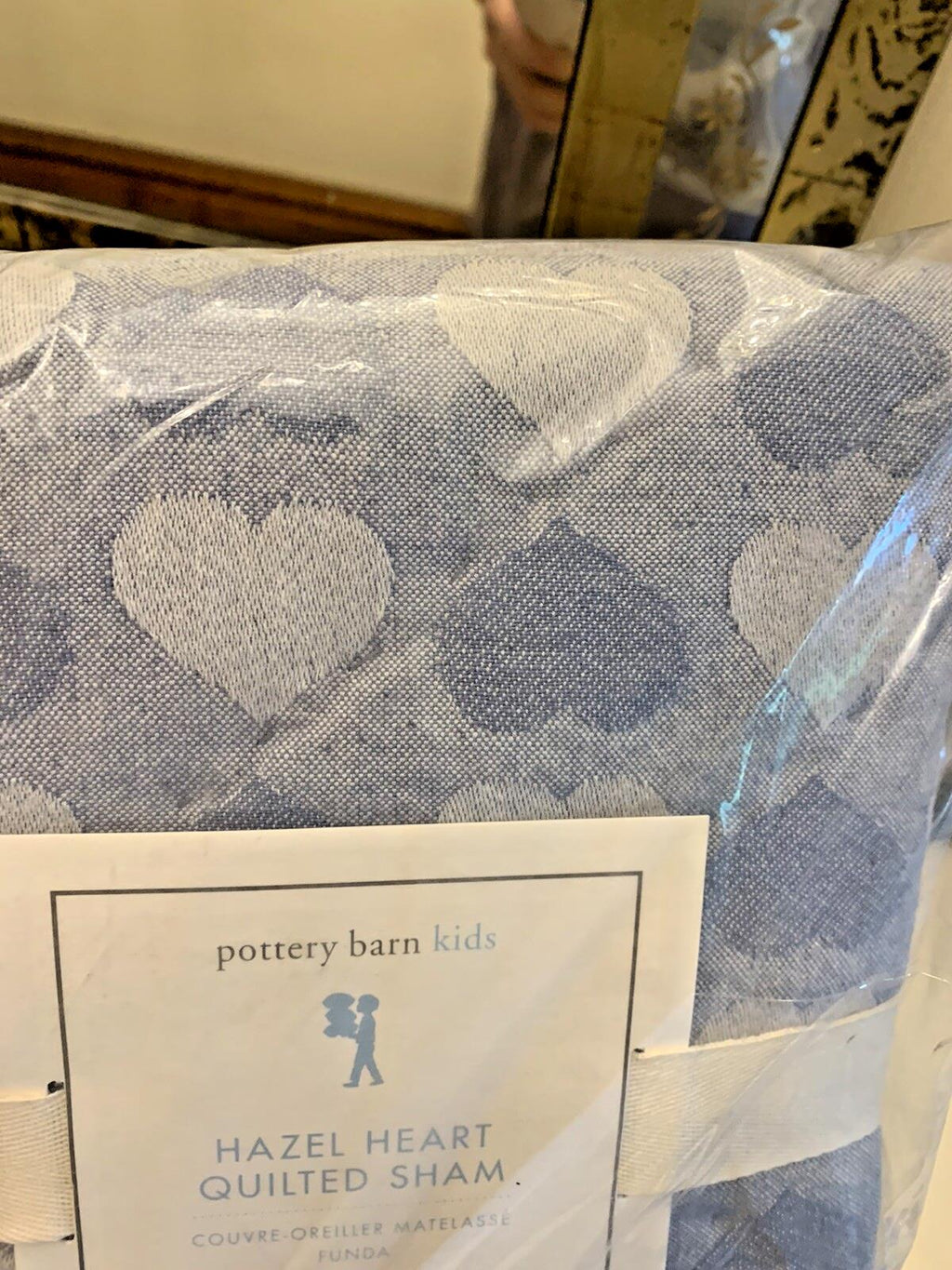 Pottery Barn Disney princess Patch school girl heart birthday gift Pillow Sham ,